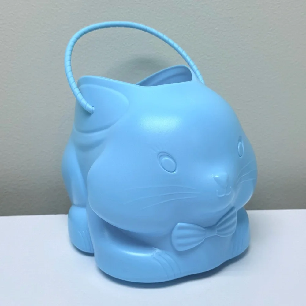 New! Vintage Retro Easter Bunny Basket in Blue by Target Spritz Spring 2026